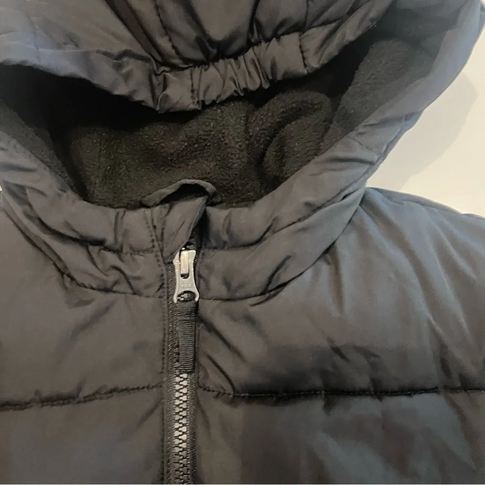 Swiss Tech Black Puffer Coat - Size XS